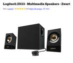 Logitech Z533 Media Boxen, Computers en Software, Pc speakers, Logitech, Audiokanaal 2.1, Ophalen of Verzenden, Zo goed als nieuw