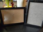 2 zwarte kunststof fotokaders, Ophalen, Nieuw