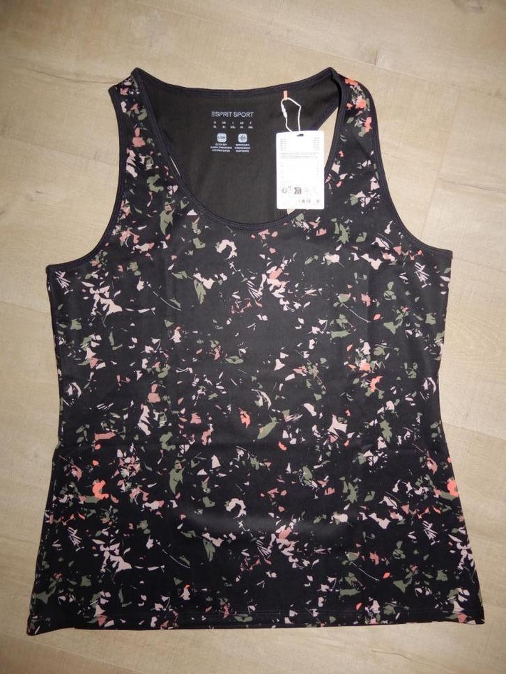 Débardeur sport Esprit taille XL, Kleding | Dames, Sportkleding, Nieuw, Fitness of Aerobics, Maat 46/48 (XL) of groter, Zwart