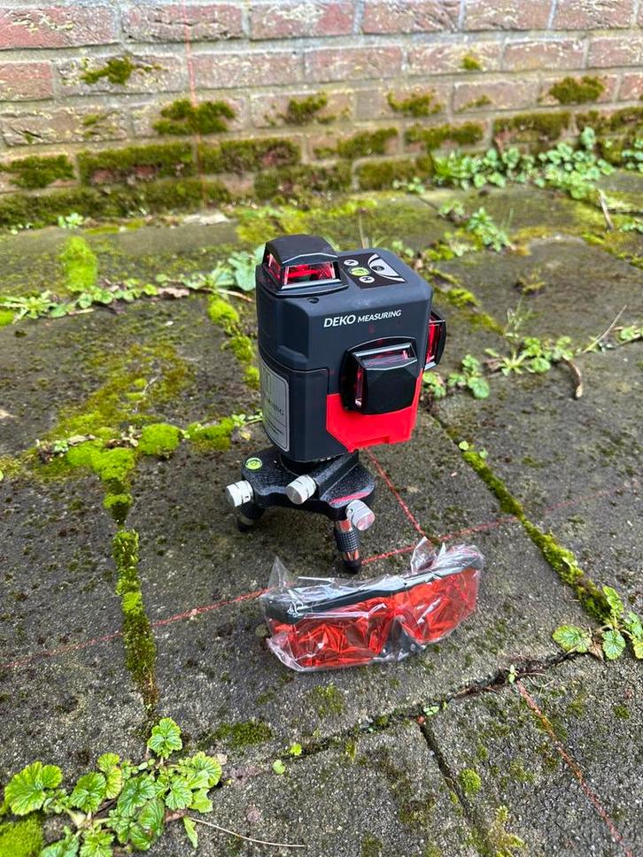 Laser 12 lignes 3D, Doe-het-zelf en Bouw, Meetapparatuur, Zo goed als nieuw, Ophalen