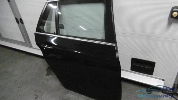 Portier rechtsachter BMW 5-serie combi  F11  Saffierzwartmet, Auto-onderdelen, Carrosserie, Deur, BMW, Gebruikt, Herkomst onderdeel bekend