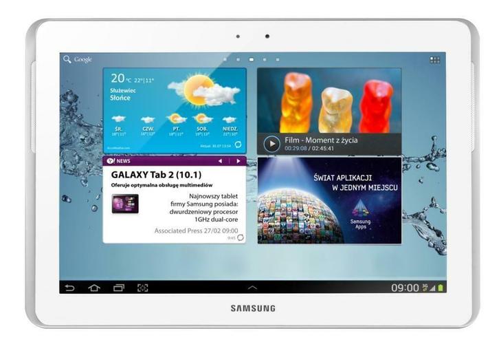 Samsung-tablet, Computers en Software, Android Tablets, Zo goed als nieuw, Wi-Fi, 10 inch, 16 GB, Gps, Uitbreidbaar geheugen, Usb-aansluiting