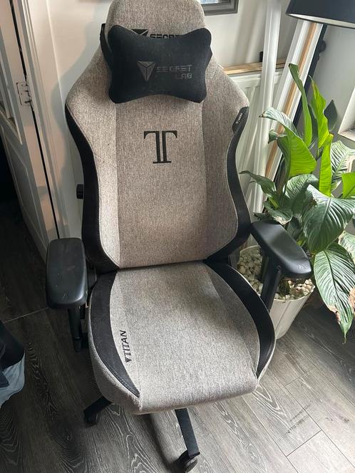 Chaise Secretlab, Huis en Inrichting, Bureaustoelen, Gebruikt, Bureaustoel, Grijs, Gaming bureaustoel, Ophalen