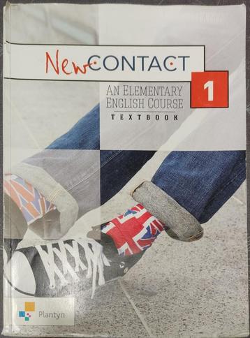 New Contact - An Elementary English Course - Textbook, Enlèvement ou Envoi, Plantyn, Anglais, Utilisé