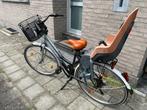 Damesfiets met kinderstoel, Ophalen, 1 zitje, Gebruikt, Mandje