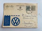 Rare Corte postale Volkswagen coccinelle de 1958