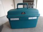 Beautycase Delsey, Groen, Ophalen of Verzenden, Hardcase, Zo goed als nieuw