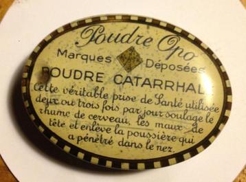 BOÎTE DE POUDRE ANTI-ÉTERNUEMENTS disponible aux enchères