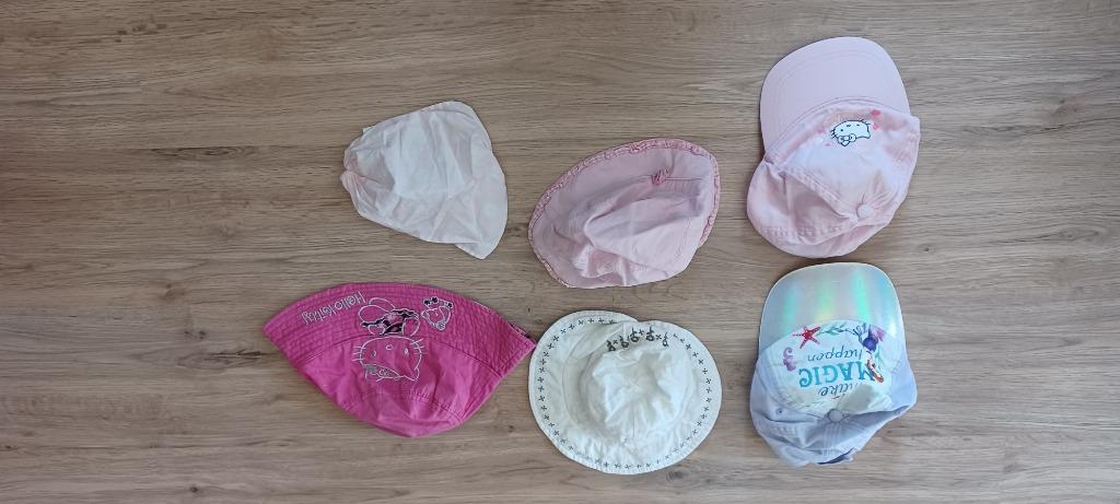 Casquettes/bobs bébés-enfants fille, Ophalen of Verzenden, Gebruikt