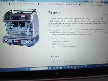 rombouts prof. koffiemachine via nova ii, perfecte staat beschikbaar voor biedingen