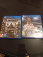 2 ps4-games Assassin Creed Syndicate en FIFA 18, Games en Spelcomputers, Games | Sony PlayStation 4, Ophalen of Verzenden, Zo goed als nieuw