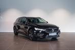 Volvo V60 B4 MHEV LEDER- TREKHAAK - HARMAN CARDON - MEMORY -, Auto's, 197 pk, Zwart, 4 cilinders, Zwart