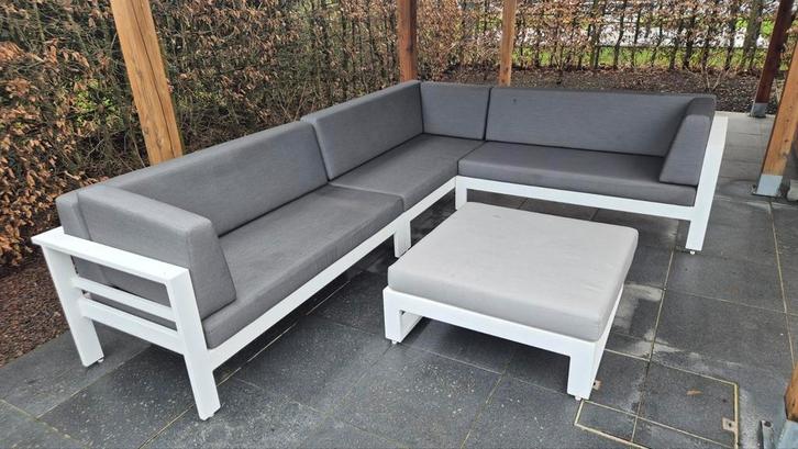 Jati&Kebon lounge set, Tuin en Terras, Tuinsets en Loungesets, Gebruikt, Aluminium, Ophalen