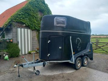 Remorque Jet Horse, Envoi, Comme neuf, Polyester, Remorque 2 chevaux