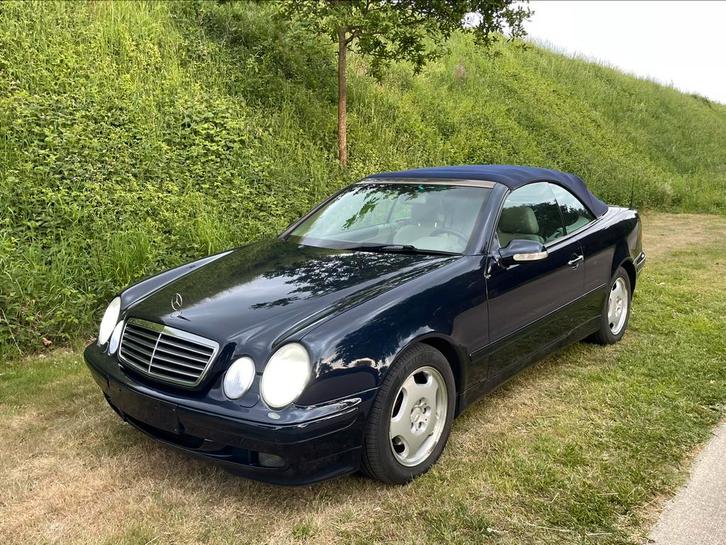Mercedes-Benz Clk 200 Kompressor Automaat W208, Auto's, Mercedes-Benz, Bedrijf, Te koop, CLK, Benzine, Euro 3, Cabriolet, 3 deurs