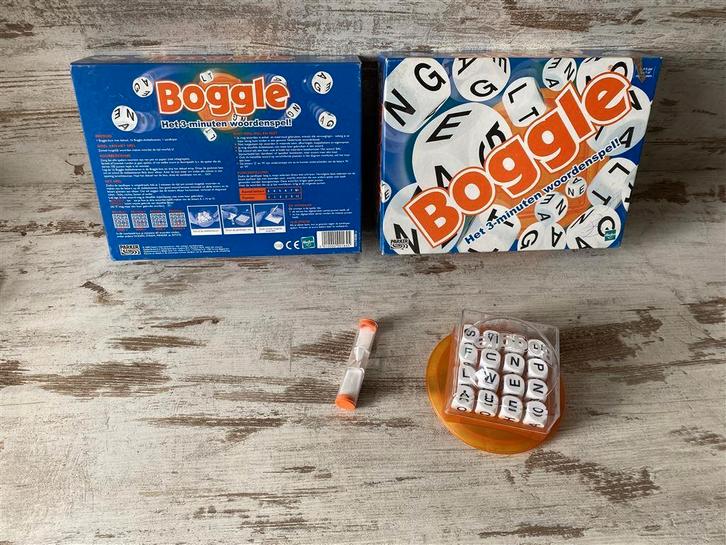 Boggle het 3-minuten woordenspel! parker [s250], Hobby en Vrije tijd, Gezelschapsspellen | Bordspellen, Zo goed als nieuw, Verzenden