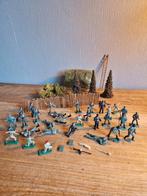 Lotje diorama duitse soldaten bomen afsluiting ...., Hobby en Vrije tijd, Ophalen of Verzenden, Gebruikt, Diorama