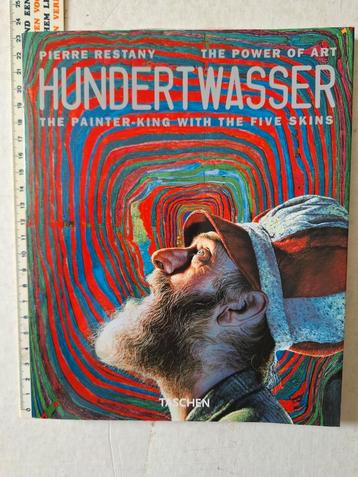 Kunstboek Hundertwasser The Power of Art door Pierre Restany beschikbaar voor biedingen