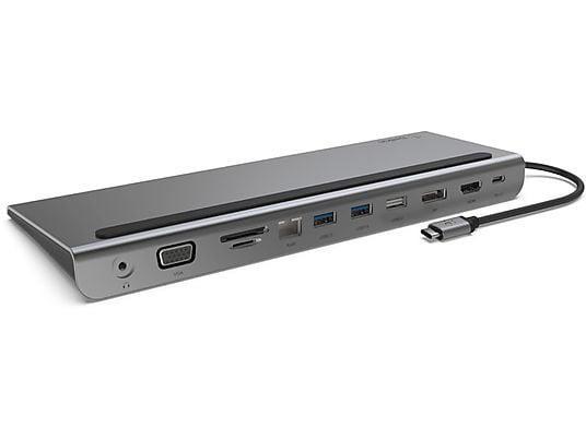 BELKIN Docking station USB-C Meerpoorts 11-in-1, Computers en Software, Dockingstations, Zo goed als nieuw, Docking station, Laptop