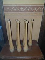 Bâtons de jonglerie ou de gymnastique vintage en bois, Enlèvement ou Envoi