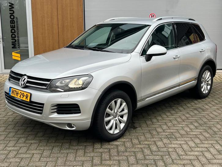 Grijze Nette Volkswagen Touareg 3.6 FSI 4-MOTION 280PK/Apk!, Autos, Volkswagen, Entreprise, Touareg, 4x4, Essence, Euro 5, SUV ou Tout-terrain