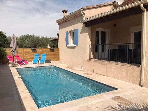 Châteauneuf du Pape zuid Frankrijk huis met zwembad, Vakantie, Vakantiehuizen | Frankrijk, Airconditioning, Tuin, Tv, Zwembad