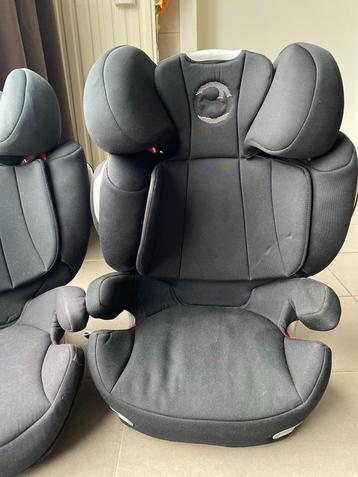 Autostoelen Cybex Platinum Solution Q3 fix : 2 exemplaren, Autres marques, 22 à 36 kg, Enlèvement, Dossier réglable