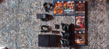 PlayStation 2 Slim+ 5 games  beschikbaar voor biedingen