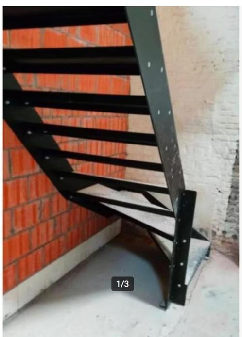 zwarte industrie trap, Doe-het-zelf en Bouw, Ladders en Trappen, Trap, Ophalen