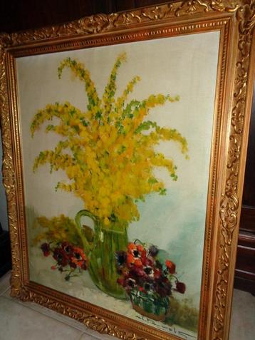 H.J. Pauwels(1903)-Prachtig groot schilderij -Zie PIRON, BAS beschikbaar voor biedingen