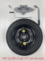 Reservewiel VW UP Polo SEAT Mii SKODA Citigo Fabia 14" Oem, Ophalen of Verzenden, Gebruikt