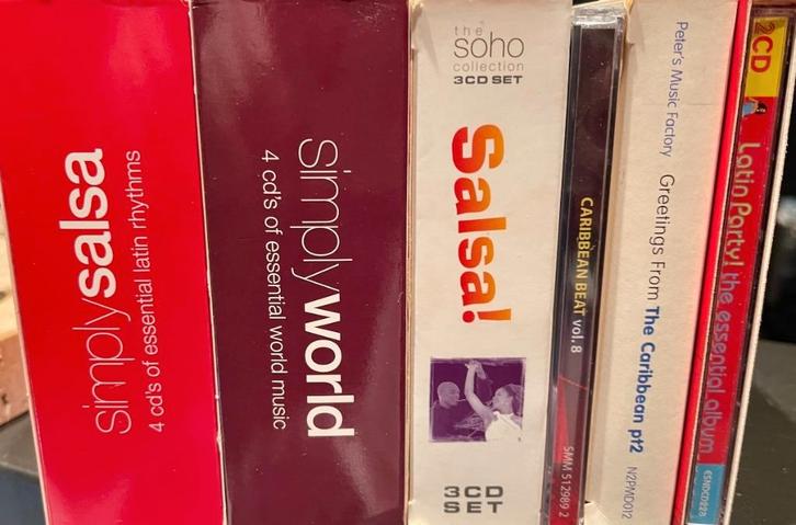 Salsa Carribean CD pakket 15 CD, Cd's en Dvd's, Cd's | Latin en Salsa, Zo goed als nieuw, Ophalen of Verzenden