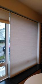 Witte plisségordijnen, Huis en Inrichting, Stoffering | Gordijnen en Lamellen, Ophalen, 100 tot 150 cm, 200 cm of meer, Wit