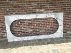 Wit marmer badomlijsting, Ophalen, Nieuw, Steen, Bad