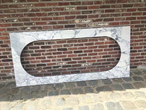 Wit marmer badomlijsting, Doe-het-zelf en Bouw, Sanitair, Nieuw, Bad, Steen, Ophalen