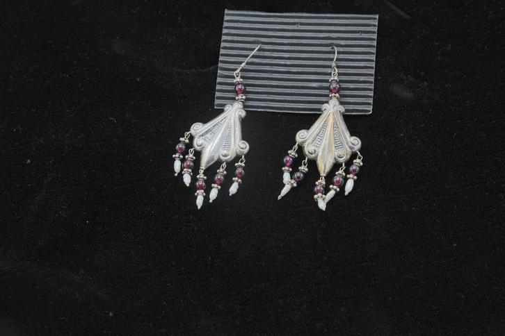 Boucles d'oreilles en argent — fabriquées à la main à Bali, Bijoux, Sacs & Beauté, Boucles d'oreilles, Neuf, Pendantes, Argent