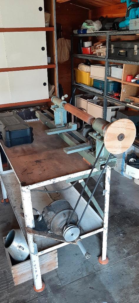 Tour à bois très bon état, Bricolage & Construction, Outillage | Outillage à main, Utilisé, Enlèvement