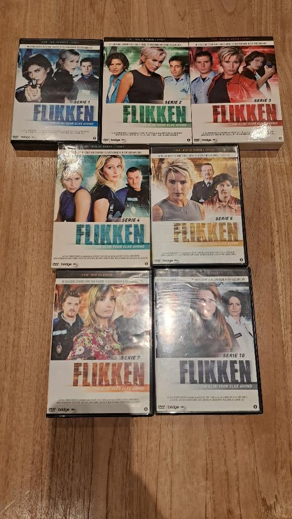 Te koop: DVD-pakket uit mijn collectie – Flikken, Cd's en Dvd's, Dvd's | Tv en Series, Gebruikt, Actie en Avontuur, Alle leeftijden