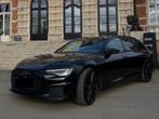 Audi A6 Full Black S-Line edition 22” Vossen wheels, Auto's, Zwart, Leder, 5 deurs, Particulier