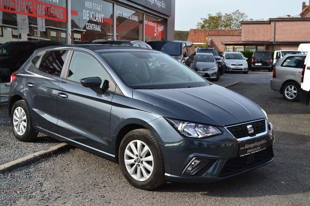 Seat Ibiza + waarborg, Voorwielaandrijving, Stof, Euro 6, Blauw