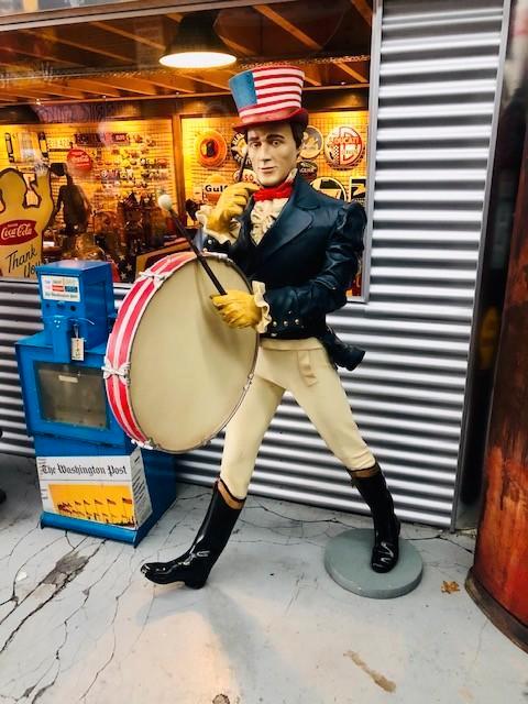 Johny walker USA groot decoratie beeld reclame mancave bar, Verzamelen, Beelden en Beeldjes, Gebruikt, Overige typen, Ophalen