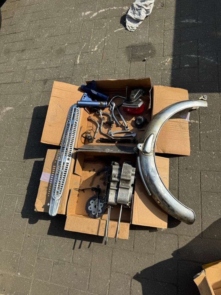 Lot honda ss50, Enlèvement