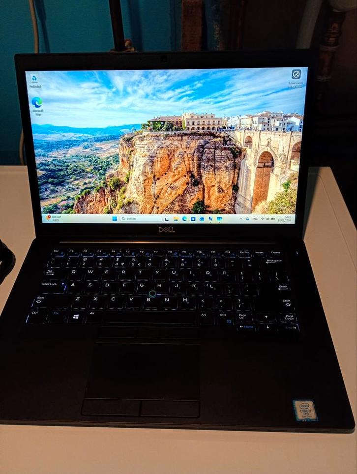 Dell latitude 7490 - Windows 11 pro, Computers en Software, Windows Laptops, 14 inch, SSD, 8 GB, Ophalen