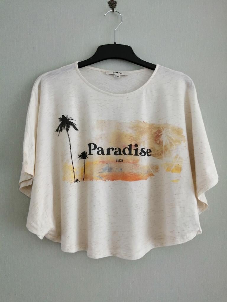 mooie t-shirt Garcia maat 12/13 jaar, Gebruikt, Shirt of Longsleeve, Garcia, Verzenden