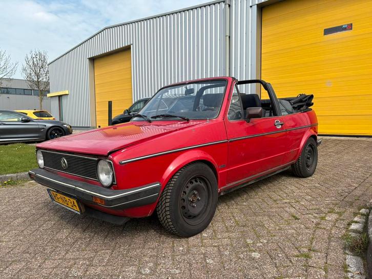 Volkswagen Golf 1 Karman Cabriolet 1.6 GLS 1986, Auto's, Oldtimers, Particulier, Te koop, Volkswagen, Benzine, Cabriolet, 2 deurs