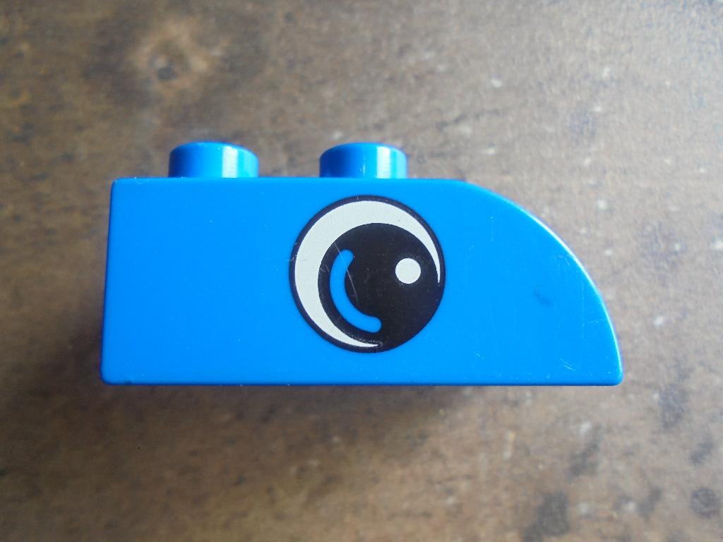 Lego Duplo Brick 2x3 with Slope Curved (zie foto's) 2, Ophalen of Verzenden, Gebruikt, Losse stenen, Duplo