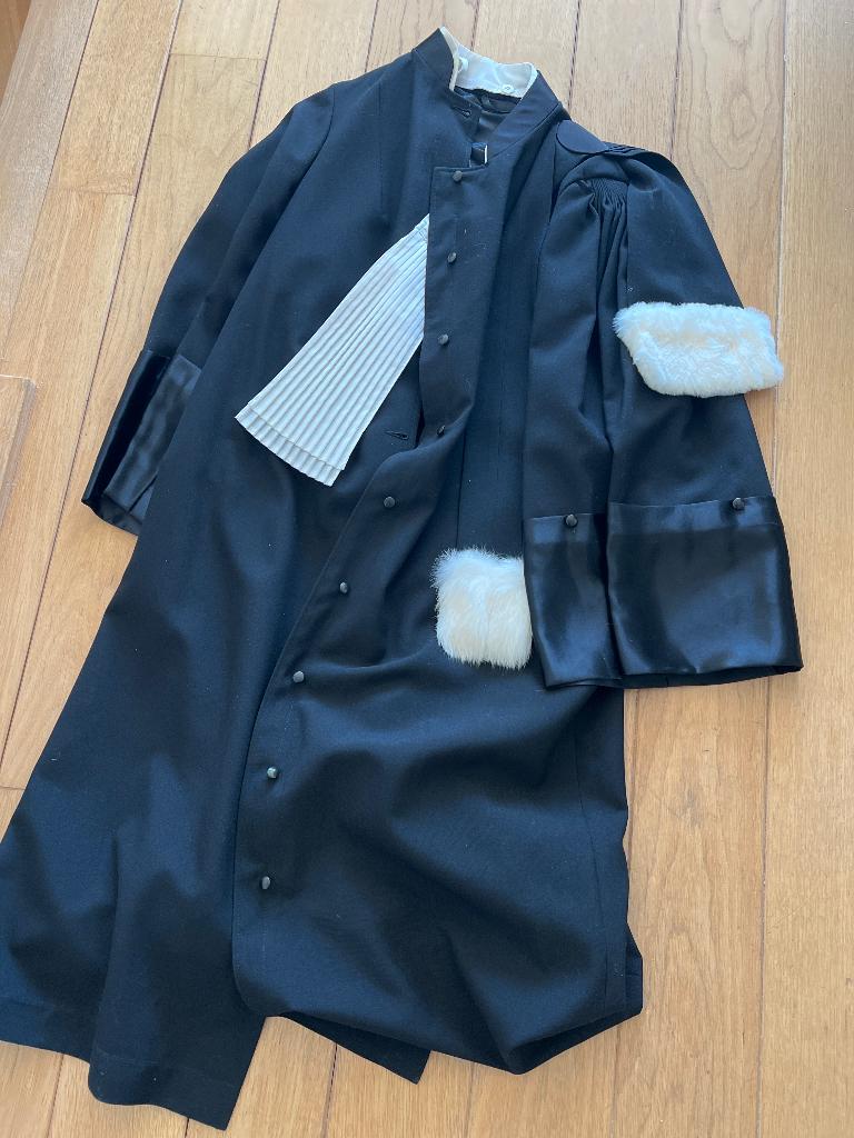 Toga balie advocaat vrouw handgemaakt, Vêtements | Femmes, ANDERE, Enlèvement ou Envoi, Porté