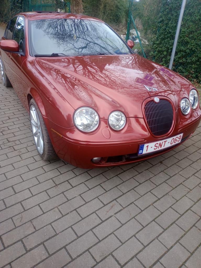 Jaguar Stype automatique 2.7 Td 2006 cuir chauf  145000km, Autos, Jaguar, Type S, Achat, Noir, Automatique