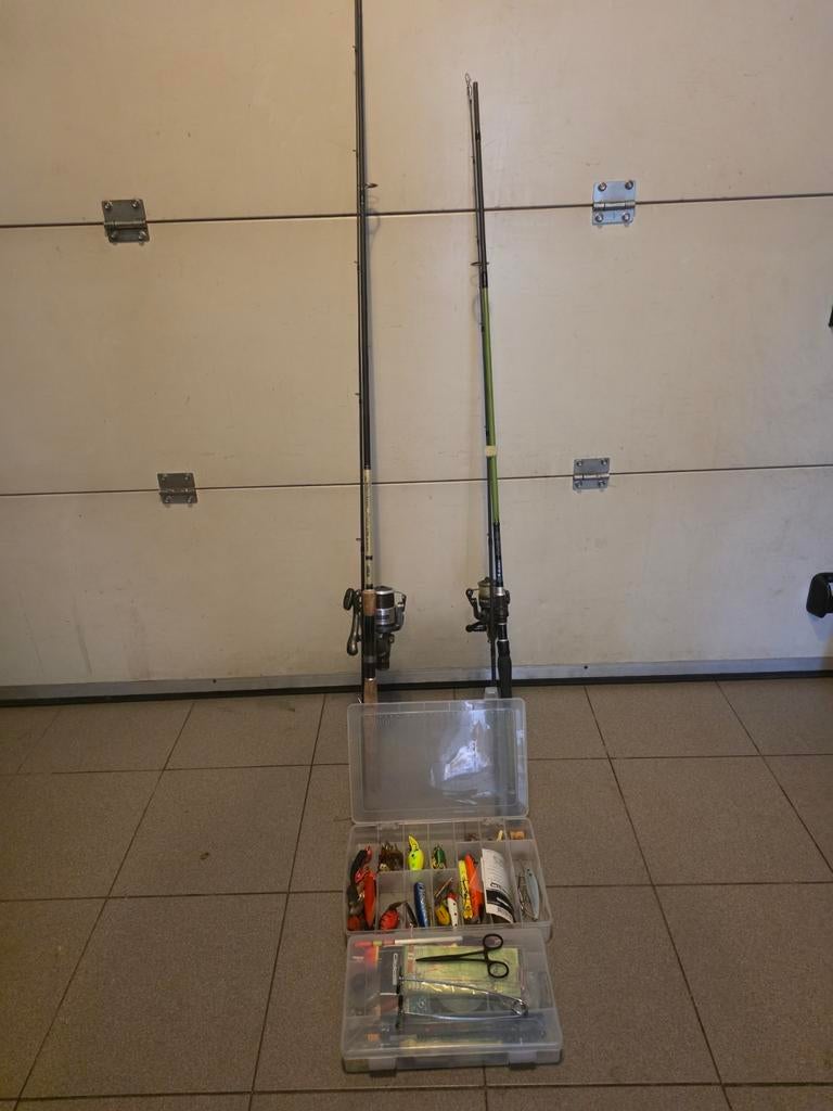 Roofvis set, Ophalen, Molen