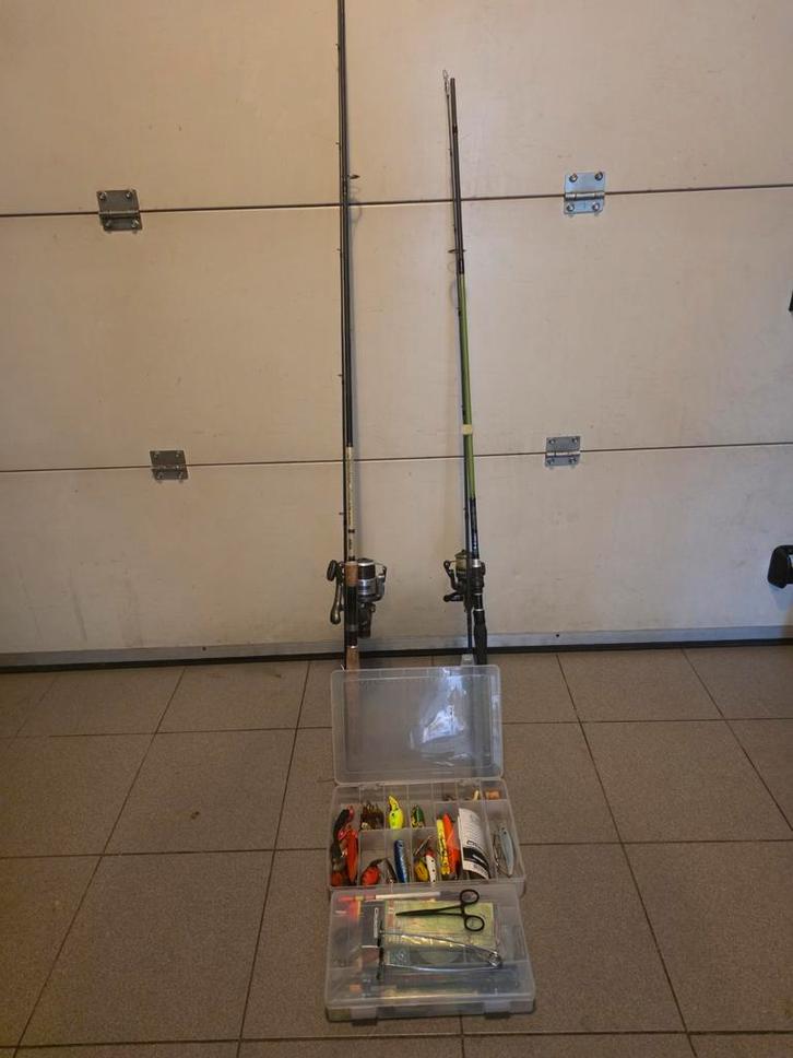 Roofvis set, Sports nautiques & Bateaux, Pêche à la ligne | Pêche en mer, Moulinet, Enlèvement